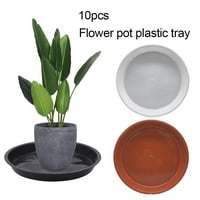 Xyer 10sezira plastični okrugli oblik kućni vrt cvijet lonter pločice