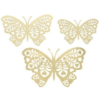 Leptiri zidni dekor kreativni 3D leptir naljepnica za naljepnicu naljepnica za dom