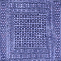 Ahgly Company Zatvoreni pravokutnik Perzijski plavi tradicionalni prostirke područja, 7 '9 '