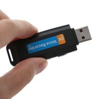 USB audio rekorder Mini digitalni govorni diktafoni USB disk za predavanja Sastanci intervjui za snimanje