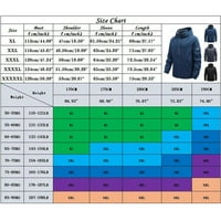 Muškarci Jesen i zimski ležerni čvrsti jednostavni kaput Sportska patentna džepna Letnja jakna Muška