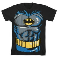 Batman Superheroo Cosplay Youth Black Graphic Tee-Medium