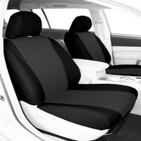 Calrend prednje kante FAU kožne poklopce sjedala za 2013- Hyundai Santa Fe - HY132-03LB Umetci ugljena