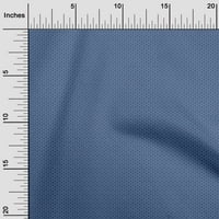 Onuone pamučne kambric srednje plave tkanine azijske japanske japanske sašiko šivaće tkanine sa dvoricom tiskanim diy odjećom šiva