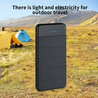 Prinxy sklopivi solarno punjenje Treasure na otvorenom Mobilni napajanje Ma brzo punjenje Vanjska baterija
