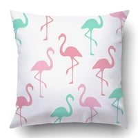 Trendy Flamingo tropski uzorak Beskrajni poklopac jastuka jastučni jastuk