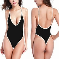 B91XZ Womens Coumsuits Tummy Control Ljeto Plažni odmor Donje rublje Sportski kupaći kostimi Bikini
