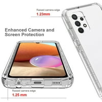 Samsung Case Mantto cijelo tijelo čistim poklopcem + TPU teški udarni branik protiv ogrebotine krug