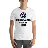 Tri ikona Rushsylvania Soccer mama kratkih rukava pamučna majica po nedefiniranim poklonima