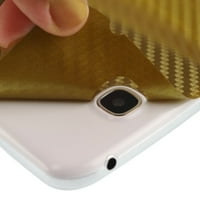 Skinomi Techskin - Zlatna ugljična vlakna zaštitnik kože i ekrana za LG Fortune 2
