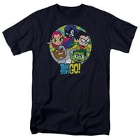 Teen Titans Go GO Group zvanično licencirana majica za odrasle