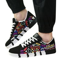 Tenisice za muškarce Muška modna casual čipka u boji za platnene cipele Stiske obuće Graffiti Cipele