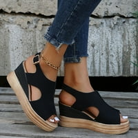 Giligiliso sandale sandale za žene Dressy Ljeto Ženo Slingback Open Toe klinovi Visoke pete Prodaja