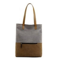 Toyella platnene torbe za slobodno vrijeme Putovanje Dvostruko korištenje ruksaka dame siva