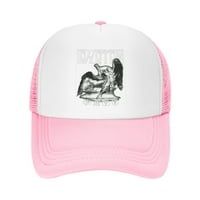 Cepten muške i žene hip hop sa LED zippelin logo Podesivi kamiondžija Mersh Hat Pink