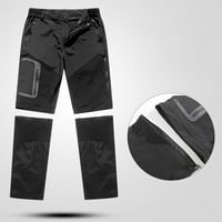 Voncos muške velike i visoke teretne pantalone - lagana vanjska višestruki džepovi fitness opuštene