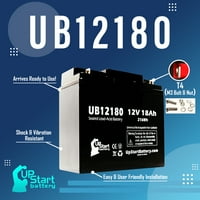 - Kompatibilna mungoose fuzijska baterija - Zamjena UB univerzalna brtvena olovna akumulatorska baterija