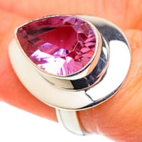 Promjena boje Aleksandrit Sterling Srebrna prstena veličine 6. - Ručno rađena boho vintage nakit zvona127826