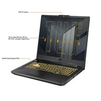 Tuf Gaming FX706HM-ES Gaming Entertainment Laptop, GeForce RT 3060, 16GB RAM-a, 8TB PCIe SSD, win Pro)