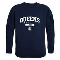 Queens University of Charlotte Royals Alumni Fleece Crewneck Duks pulover