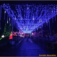 Božićna svjetla na otvorenom, party LED svjetla Tuš kiša snježne padavine božićno drvsko vrt na otvorenom