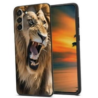 Majestic-Lion-Roars-telefon, deginirani za Samsung Galaxy S22 + Plus CASE Muške žene, fleksibilan silikonski