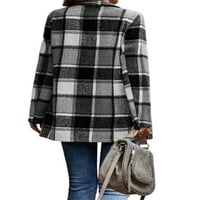 Seyurigaoka Ženski juniorski jakni na kategoriju Casual s dugim rukavima otvoreni prednji kaput sa džepovima za tinejdžerske djevojke