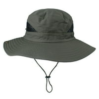 Xiuh Uni podesiva kapa čista boja Boonie kape nepalske kape muške ribolovke Hat modne šešire vojska