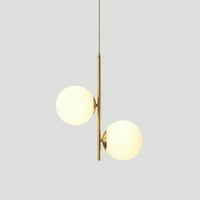 Privjesna svjetiljka - moderna zlatna lampa u prahu - kućni dekor - nordijski dizajn - dnevni boravak