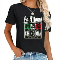 La Mama Mas Chingona Meksička Latino mama Ženska Trendy Premium majica
