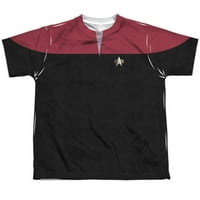 Star Trek - komandna uniforma Voyager - Majica za mlade kratkih rukava - mala