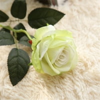 Mnjin umjetna ruža cvijeće ruže vjenčane buketi cvjetne ruže cvijeće svilena cveća ručna buketa ružičasta