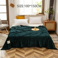 Zima toplo bacanje pokrivač dvostrano meko flaffne pokrivač za dnevni boravak i spavaću sobu - 200 *