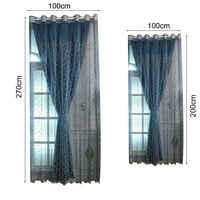 Curkin za zavjese bez mirisa Prozračna zanimanje čista zavjesa s prozorom koja se može popraviti za domaćinstvo