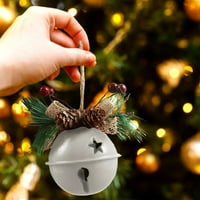 Otvorite božićnu zvonu, Božićno drvo za dekorozenje, viseći ukrasni metalni zvoni