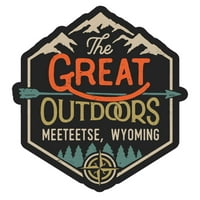 Meeteetse Wyoming Wyoming Frižider magneta za dizajn na otvorenom