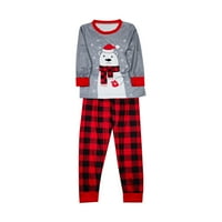 Roditeljska odjeća za djecu koja odgovara Family Božićni pidžami Postavi Božićni PJS za obiteljski set