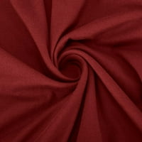 Ženska rukavica bez rukava na okruglom dekolteu Ležerne prilike Ležerne prilike Srednjeg duljina Džepne haljine Labava haljina Redovna haljina od pune boje