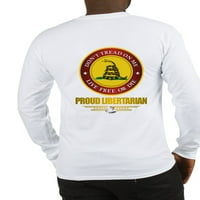 Cafepress - Libertarijanska majica s dugim rukavima - Unise pamučna majica s dugim rukavima