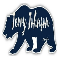 Jerry Johnson Idaho suvenir 3x frižider magnetni medvjed dizajn