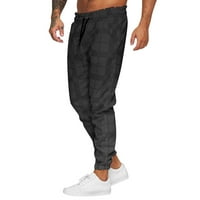 Muške hlače Ležerne prilike sa labavim prugastom crtežom Sports Jogging pantalone