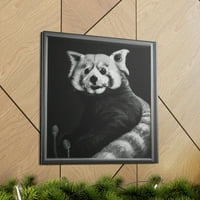 Crveni panda Rococo Dream - Platno