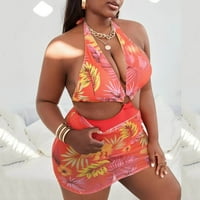 Ženska odjeća za plažu za žensku baktu za plaža za stražnjicu Omotač za kupanje plus veličine Backlex