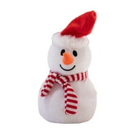 Deyuer božićna pliša lutka slatka crtani lutka santa claus snježna lutka plusheie božićna plišana igračka