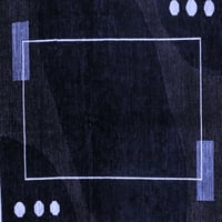 Ahgly Company u zatvorenom pravokutniku Orijentalno plava modernih prostirki, 4 '6'