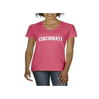 Normalno je dosadno - Ženska majica V-izrez kratki rukav, do žena Veličina 3XL - Cincinnati