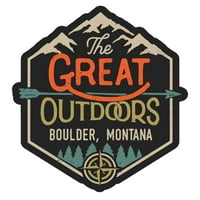 Boulder Montana Veliki magnet za frižider na otvorenom