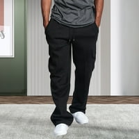 Muški višestepeni ravni hlače retro povremene hlače u boji za rad i sport