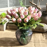 Umjetno cvijeće Tulip buket cvjetna vjenčanica Bouquet Party Decor Decor