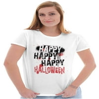 Sretan Halloween sablasan macabre horor ženska majica dame, majice tine brisco 3x